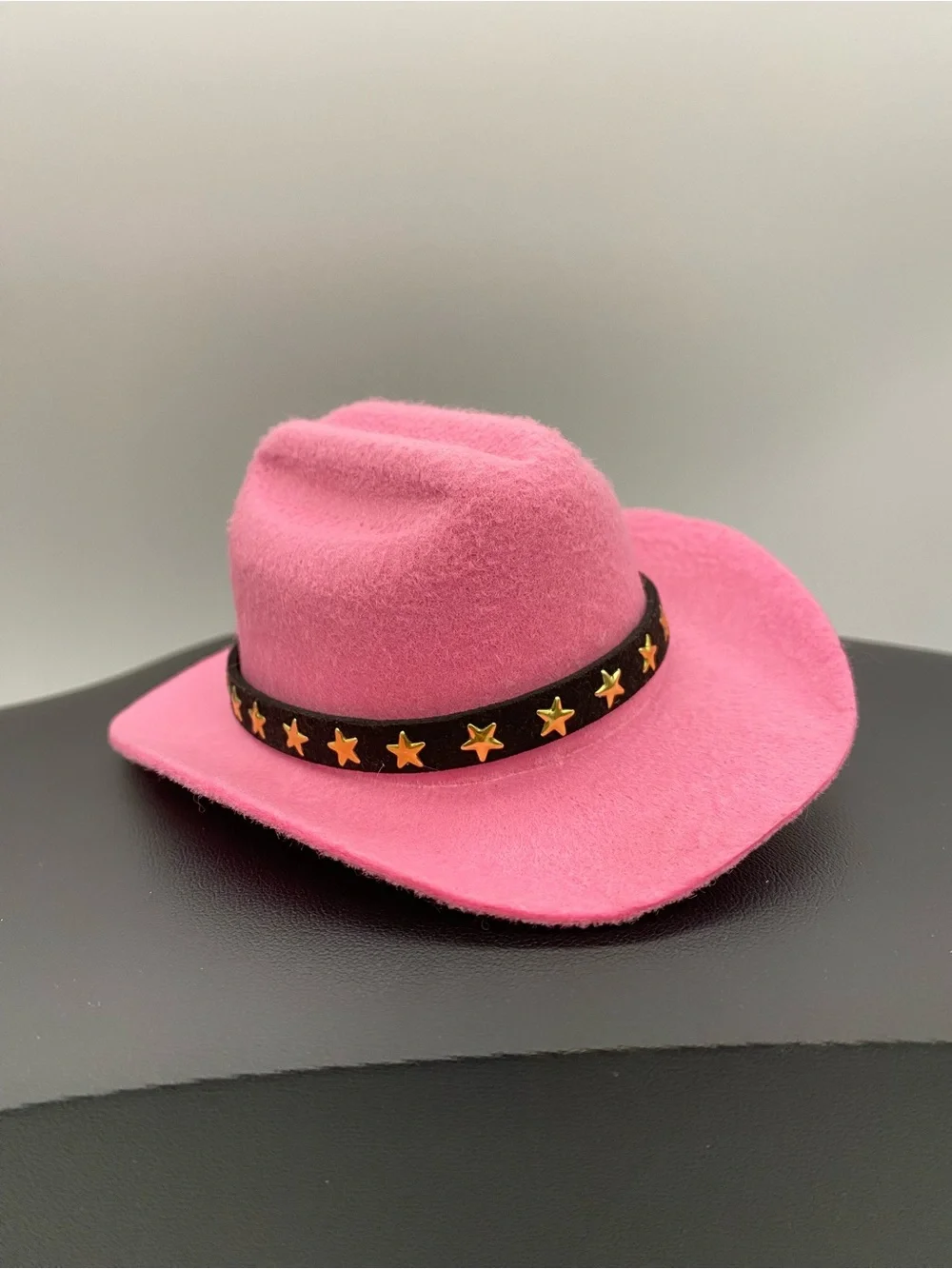 Pink Pet Cowboy Hat with Adjustable Elastic Band For Small Dogs And Cats